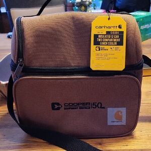Carhartt Tan Insulated Lunch Cooler
